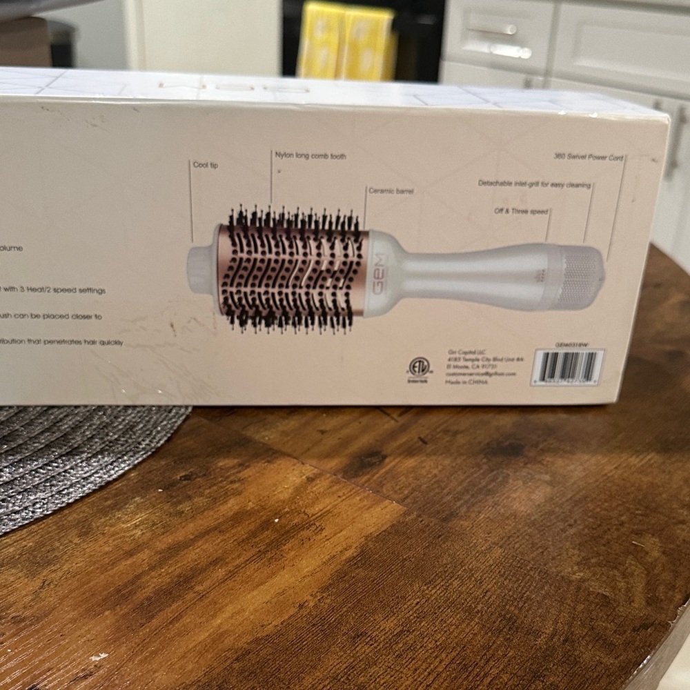 360 Silver Power Hair Brush